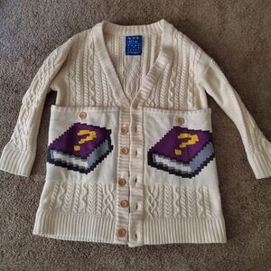 Tyakasha Streetwear Cardigan Sweater Size Medium